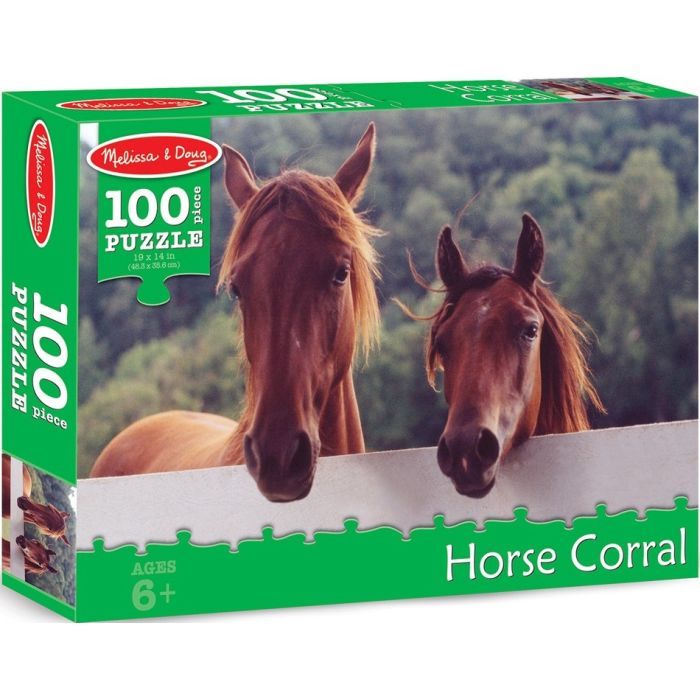 Пазл Melissa&Doug Лошади, 100 элементов Фото