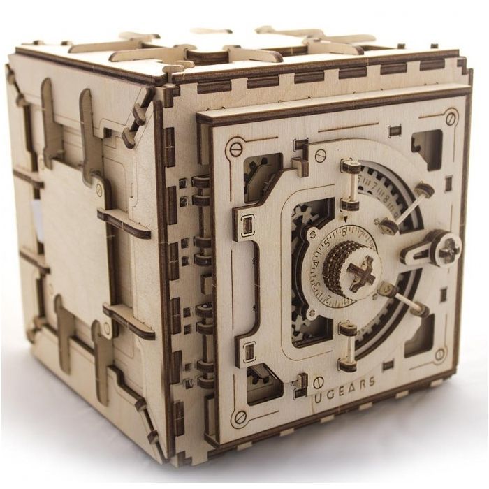 Конструктор Ugears механічний Сейф Фото