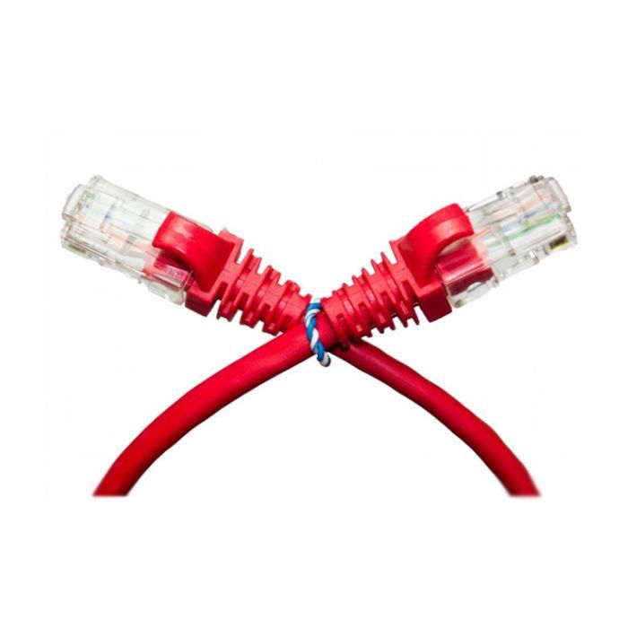 Патч-корд Ritar 0.3м, UTP, cat.5e, CCA, red Фото