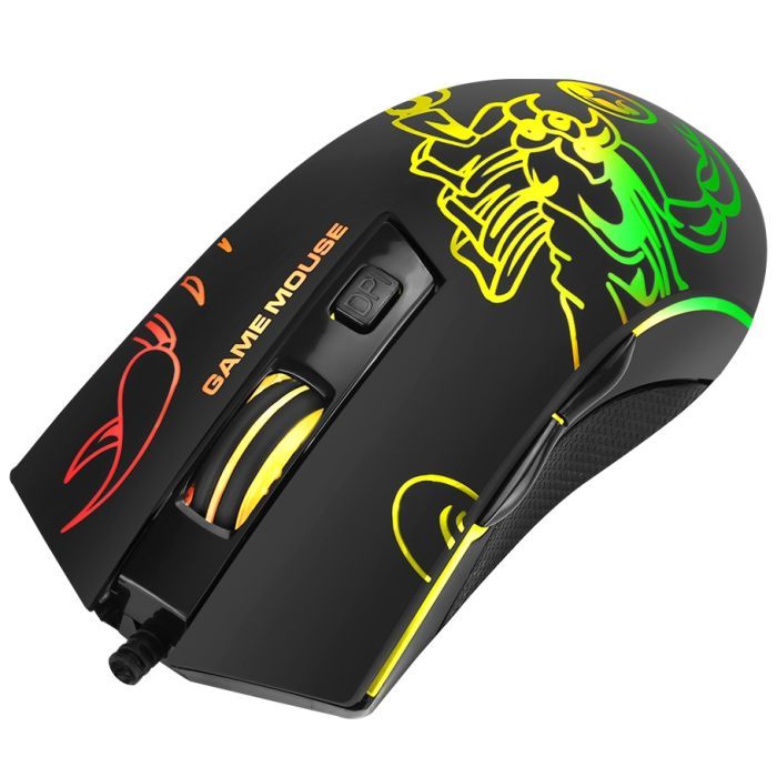 Мышка Marvo M209 LED USB Black Фото