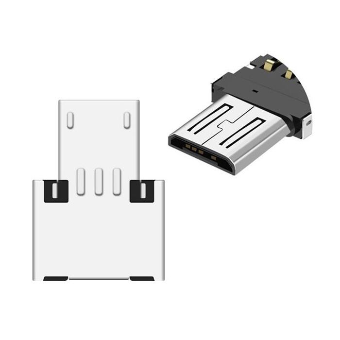 Переходник XoKo USB to Micro USB silver Фото
