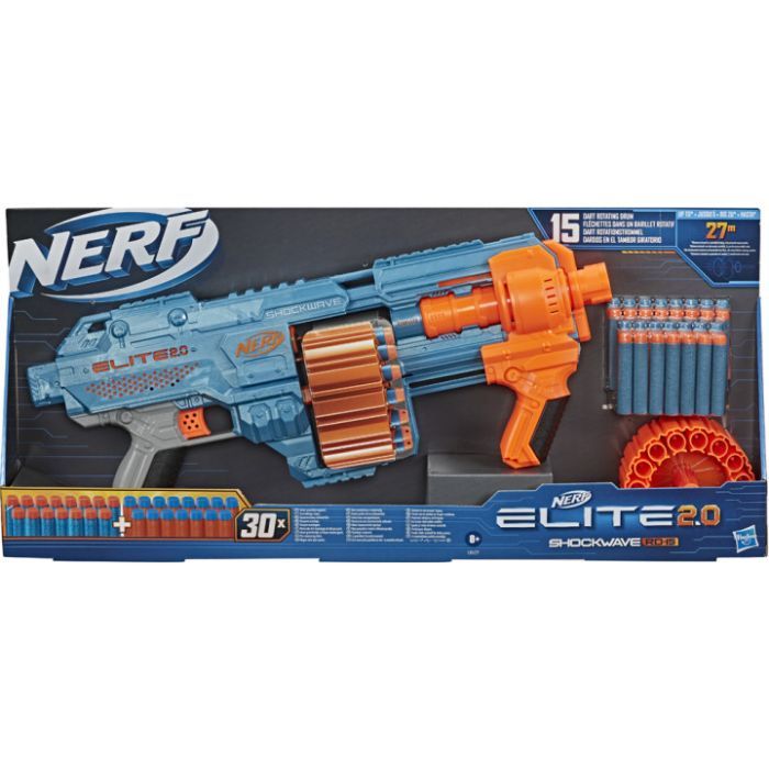 Игрушечное оружие Hasbro Nerf Elite 2.0 Шоквейв Фото