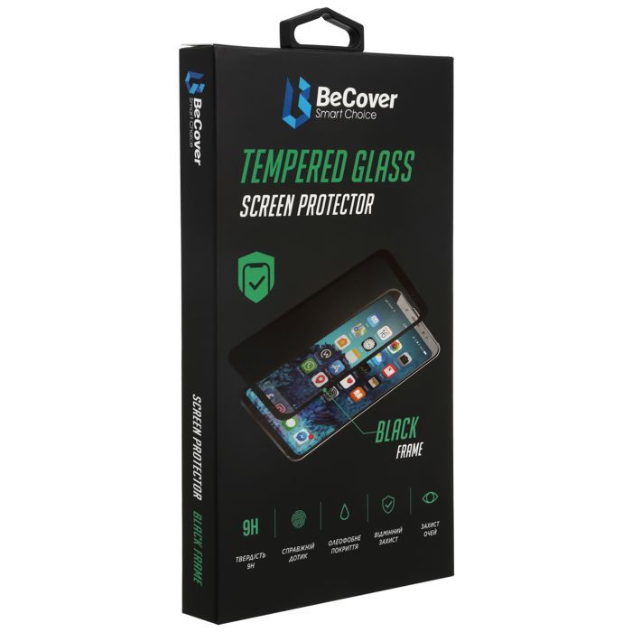 Стекло защитное BeCover Premium Samsung Galaxy A02s SM-A025G Black Фото
