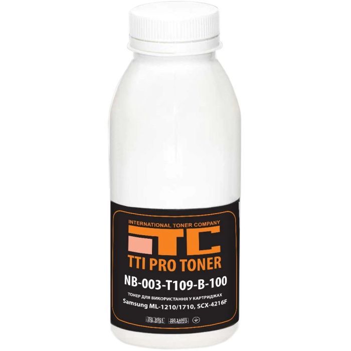 Тонер TTI Samsung ML-1210/1710, SCX-4216F, 100г Black Фото