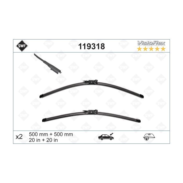 Щетка стеклоочистителя SWF 119318 Фото