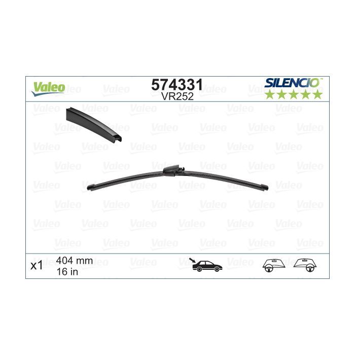 Щетка стеклоочистителя Valeo 574331 Фото