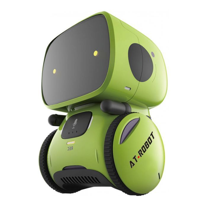 Интерактивная игрушка AT-Robot робот с голосовым управлением зеленый, укр Фото
