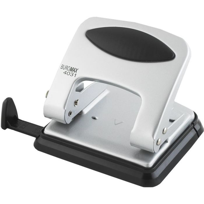 Дырокол Buromax 30 листов Серебристый Фото