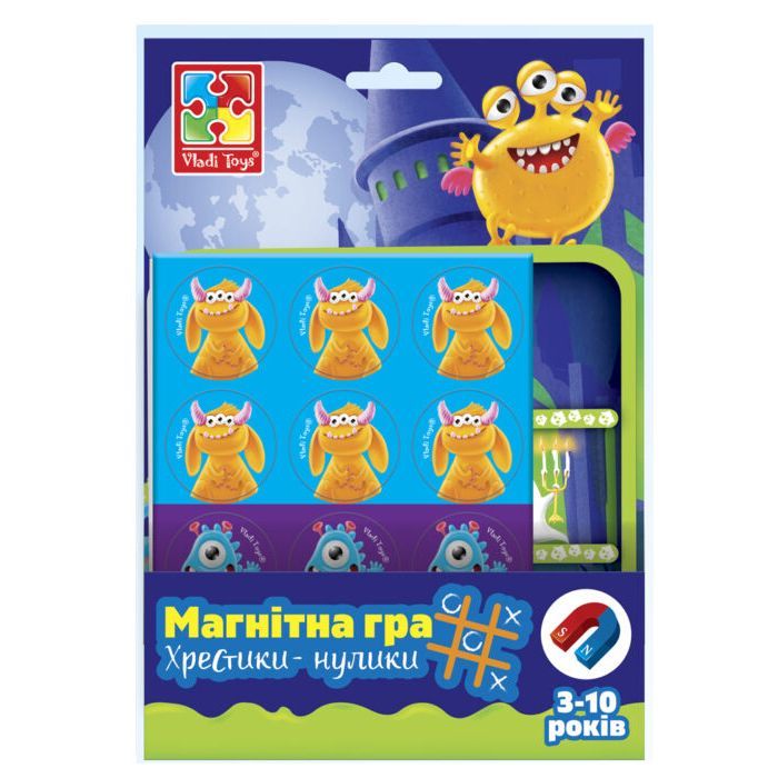 Развивающая игрушка Vladi Toys Монстры Крестики-нолики Фото
