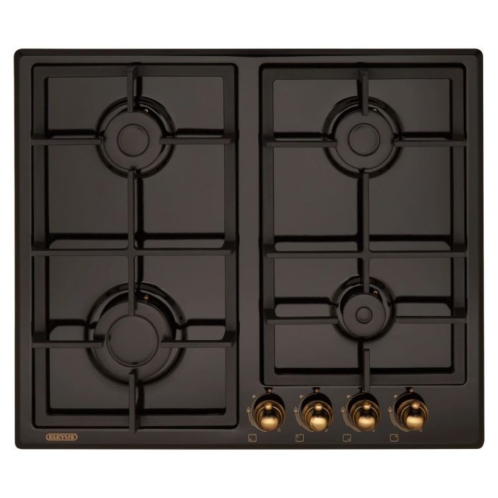 Варочная поверхность Eleyus SILVA 60 BL+RB CF Фото