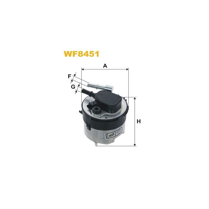 Фильтр топливный Wixfiltron WF8451 Фото