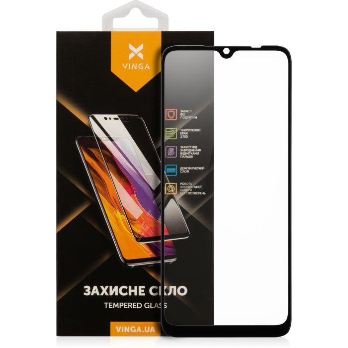 Стекло защитное Vinga Xiaomi Redmi 9A/9C/10A/A1 Фото