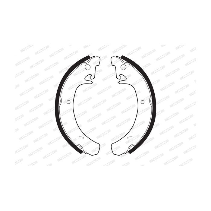 Тормозные колодки FERODO FSB240 Фото