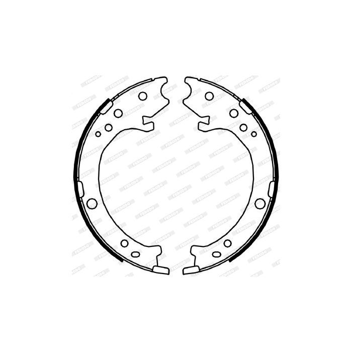 Тормозные колодки FERODO FSB4043 Фото
