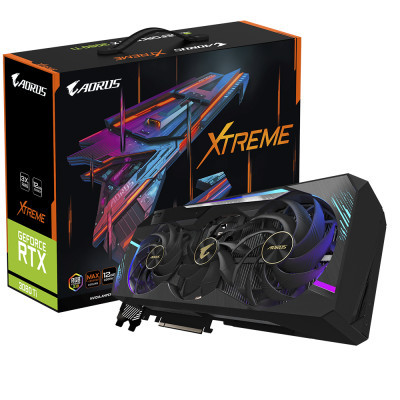 Видеокарта GIGABYTE GeForce RTX3080Ti 12Gb AORUS XTREME Фото