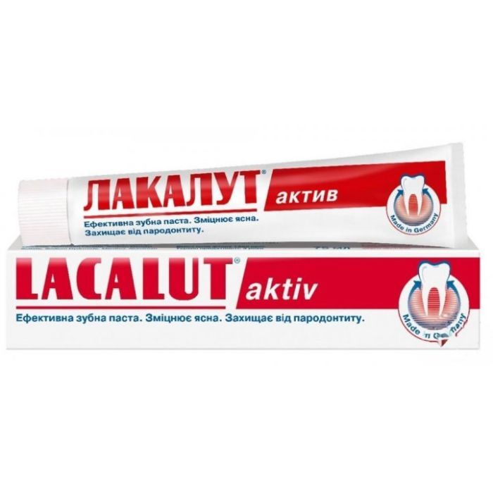 Зубная паста Lacalut aktiv 50 мл Фото