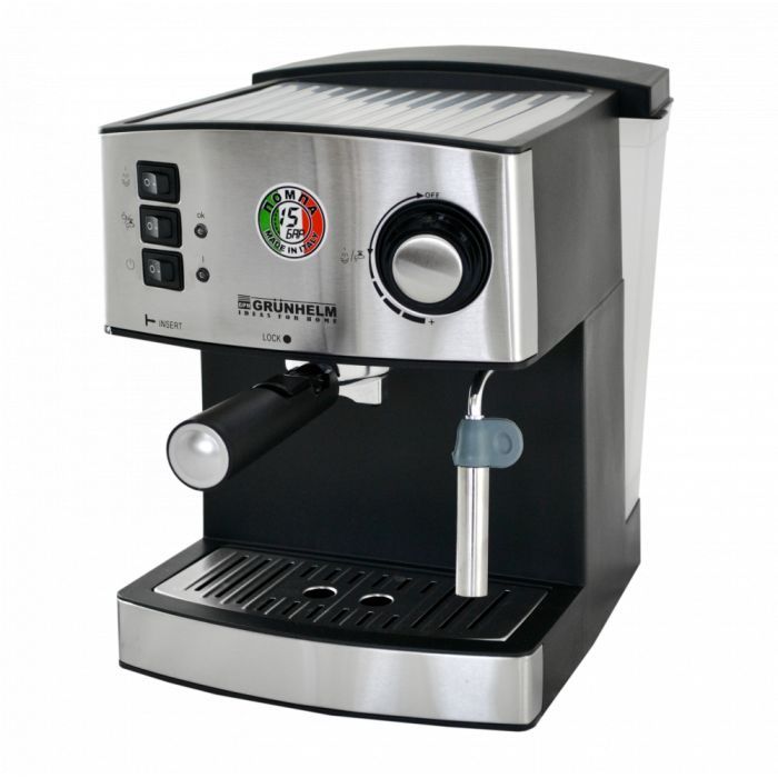 Рожковая кофеварка эспрессо Grunhelm GEC15 Фото