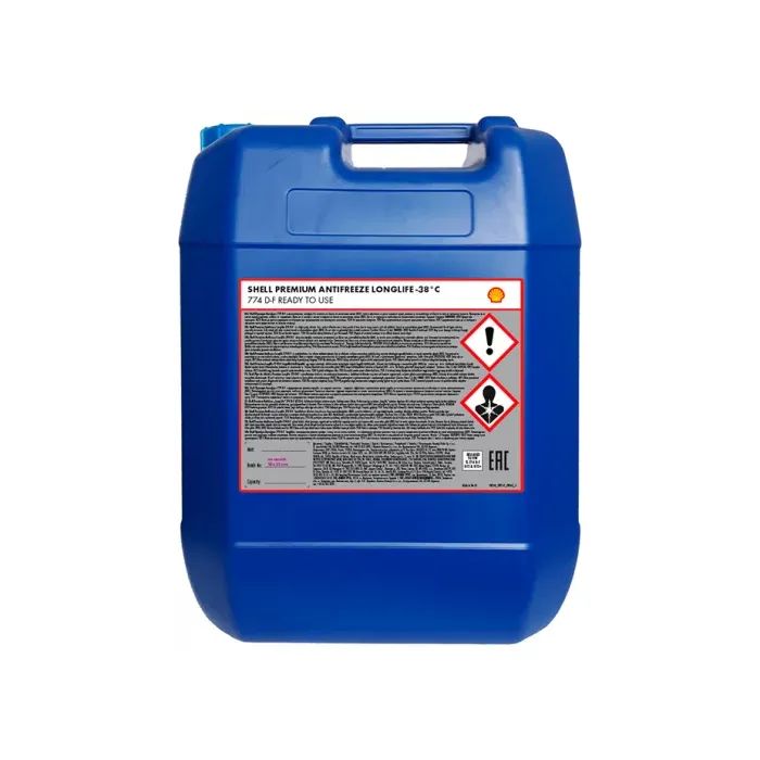Антифриз Shell Premium LL 20л (готовий G12+ черв.) Фото