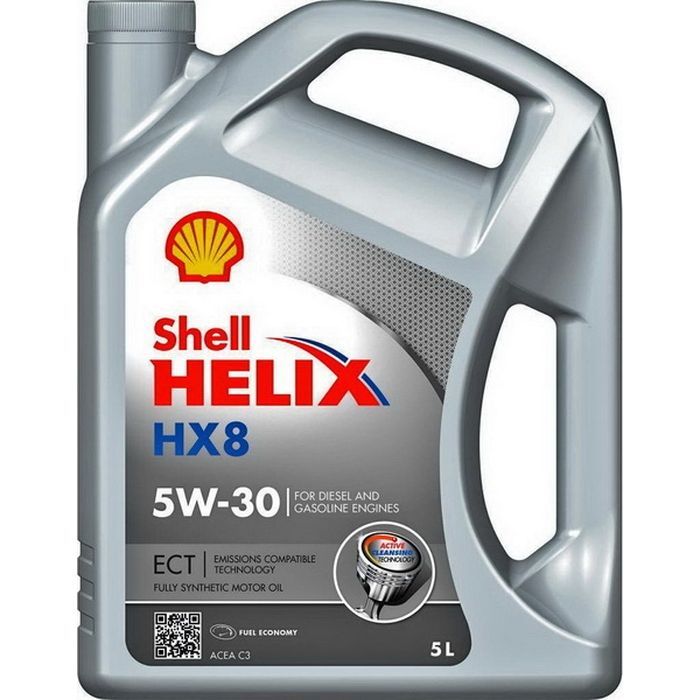 Моторное масло Shell Helix HX8 ECT 5W30 5л Фото