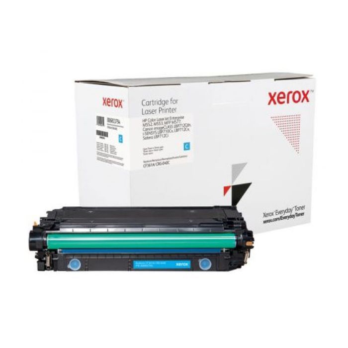 Картридж Xerox HP CF361A (508A), Canon 040 cyan Фото