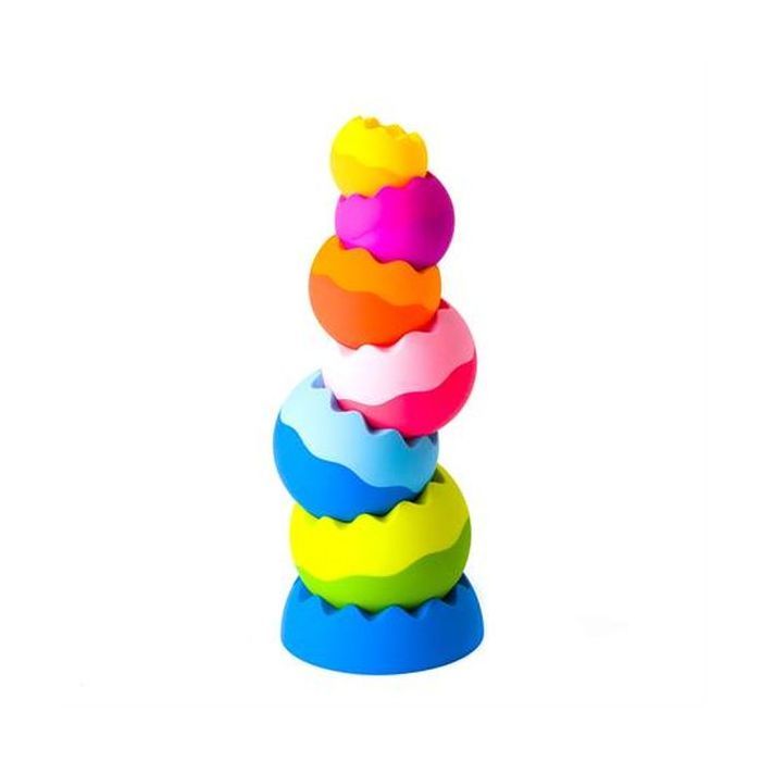 Развивающая игрушка Fat Brain Toys Пирамидка-балансир Tobbles Neo Фото