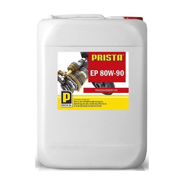 Трансмиссионное масло PRISTA EP 80w90 20л Фото