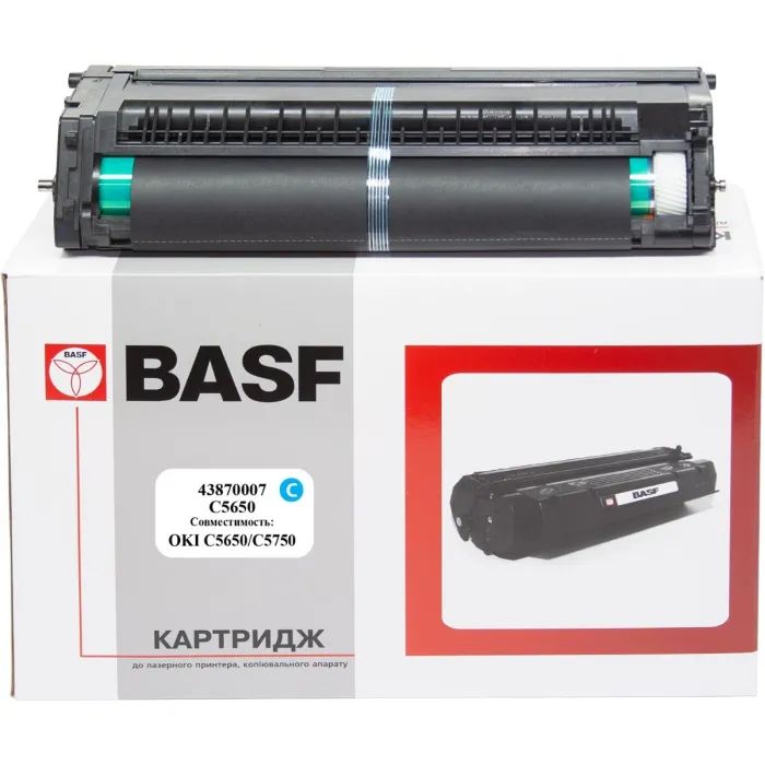 Драм картридж BASF OKI C5650/C5750/ 43870007 Cyan Фото