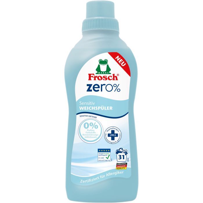 Кондиционер для белья Frosch Zero Sensitiv 750 мл Фото