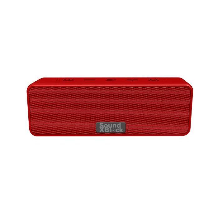 Акустическая система 2E SoundXBlock TWS MP3 Wireless Waterproof Red Фото