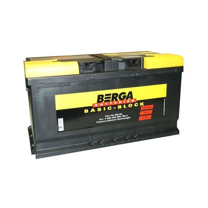 Аккумулятор автомобильный Berga Basicblock 95А Ев Фото