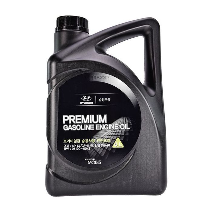 Моторное масло Hyundai Premium Gasoline 5w20 4л Фото