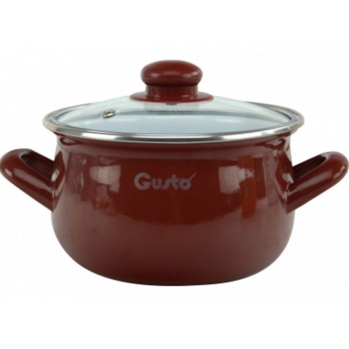 Кастрюля Gusto GT-T-124-R Red 24 см 5,7 л Фото