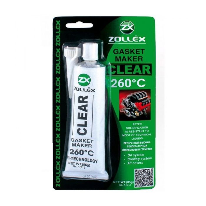 Герметик автомобильный Zollex CLEAR-85g Фото