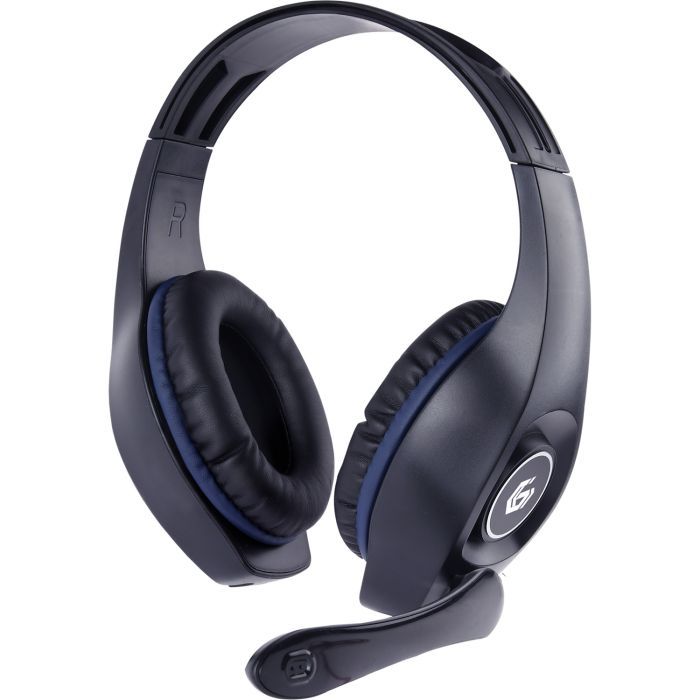 Наушники Gembird GHS-05-B Black-Blue Фото