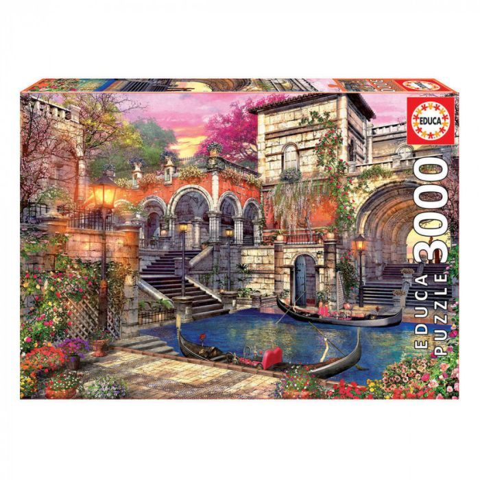 Пазл Educa Романтическая Венеция 3000 элементов Фото