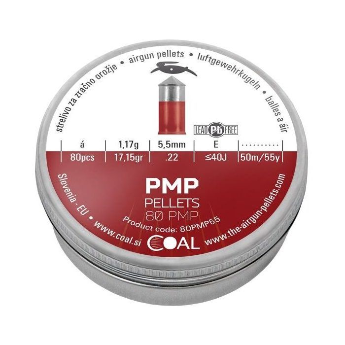 Пульки Coal PMP 5,5 мм 80 шт/уп Фото