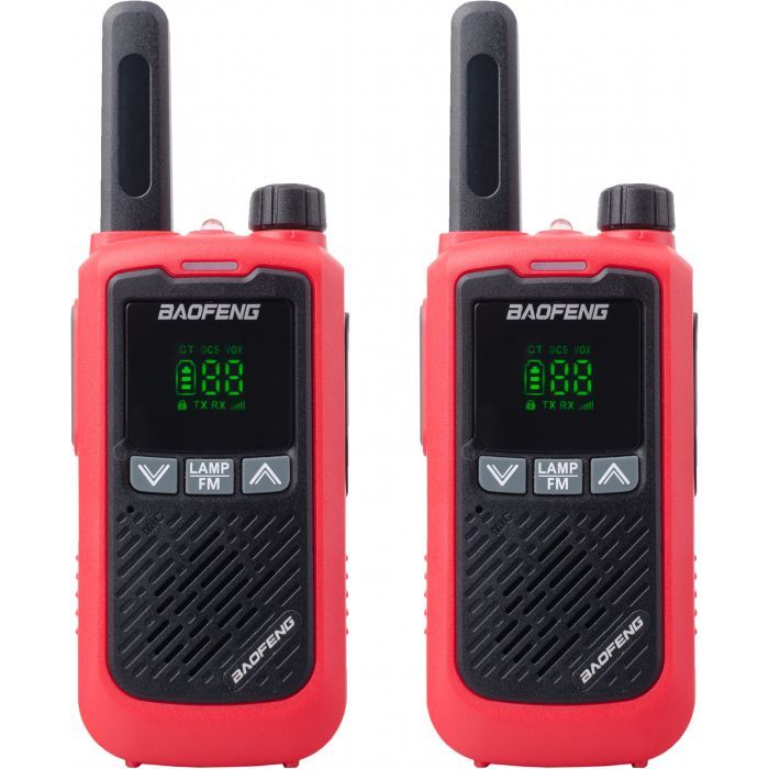 Портативная рация Baofeng BF-T17 Red Twin Pack Фото