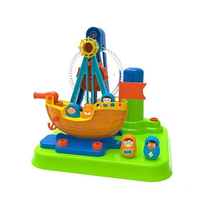 Конструктор EDU-Toys Пиратский корабль с инструментами Фото