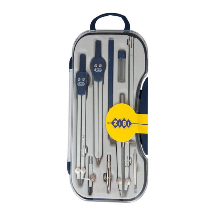 Готовальня ZiBi COLLEGE 9 предметов, синий, KIDS Line Фото