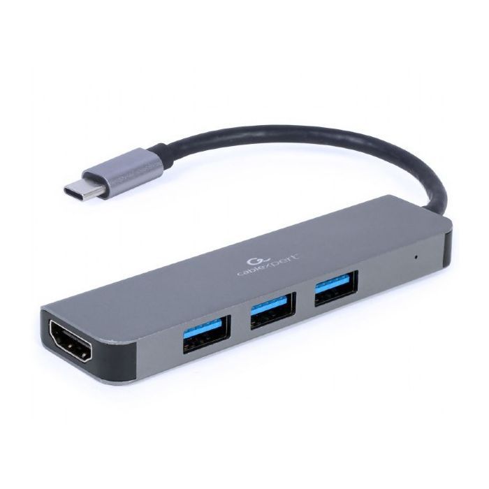 Концентратор Cablexpert USB-C 2-in-1 Фото