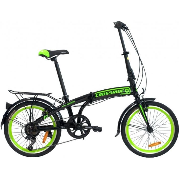 Велосипед Crossride City Folding 20" рама-12,5" St Green Фото