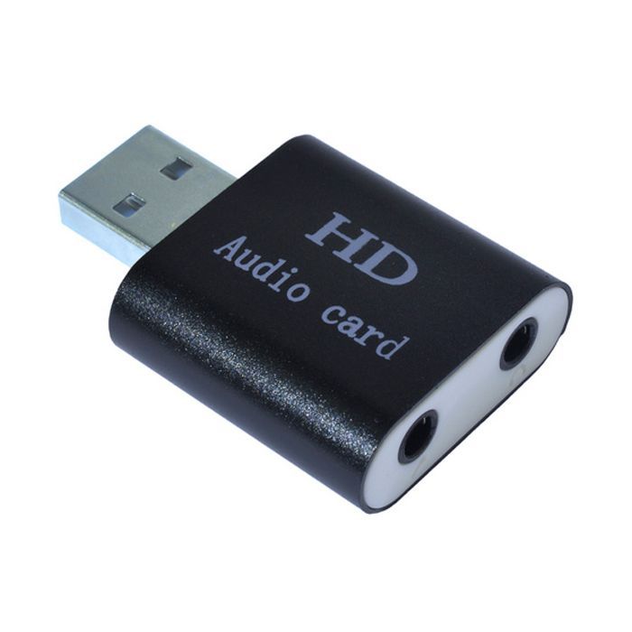 Звуковая плата Dynamode USB-SOUND7-ALU black Фото