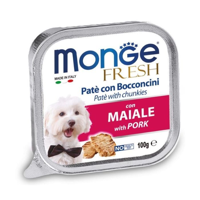 Консервы для собак Monge DOG FRESH свинина 100 г Фото