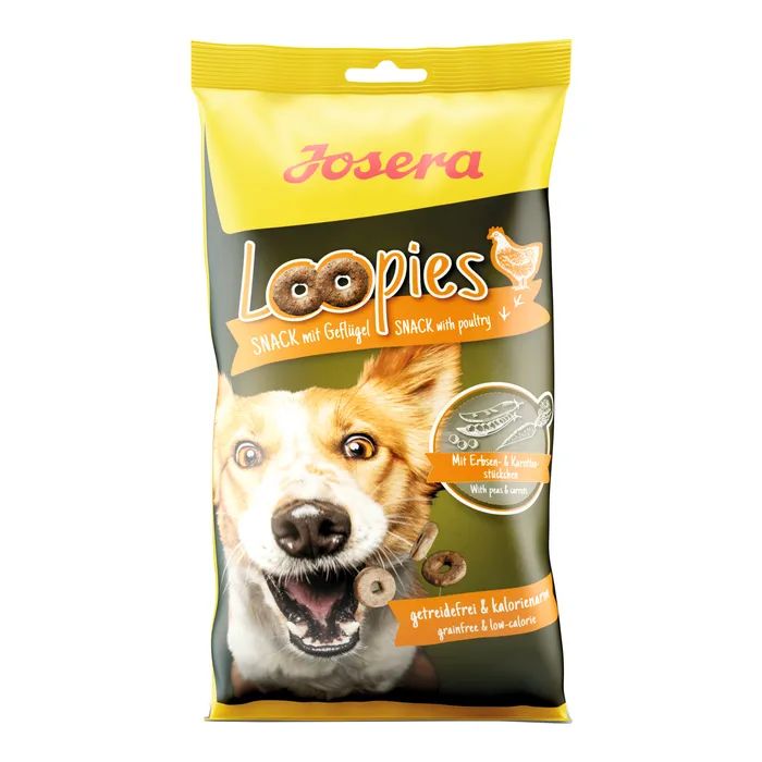 Лакомство для собак Josera LOOPIES MIT LAMM 150 г Фото