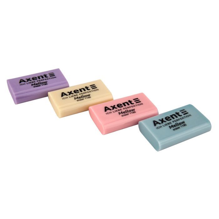 Ластик Axent Mellow, ассорти Фото