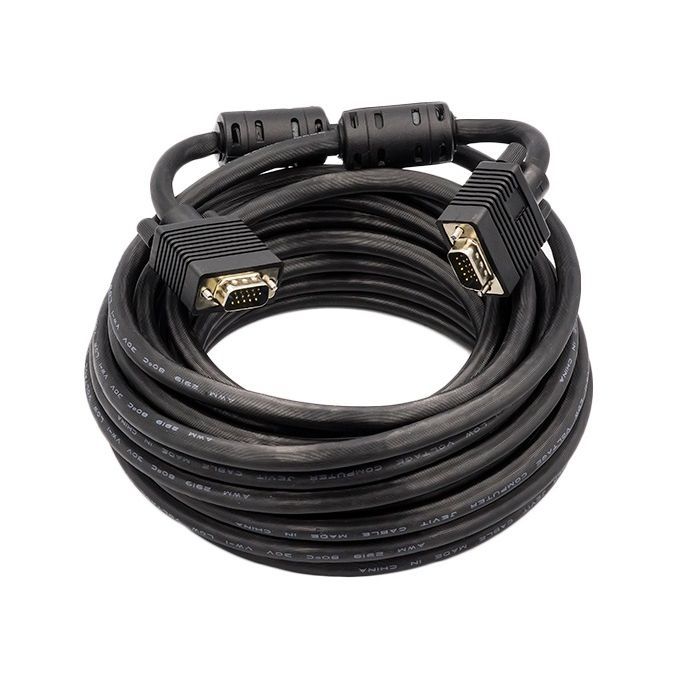 Кабель мультимедийный PowerPlant VGA M to VGA M 10.0m Фото