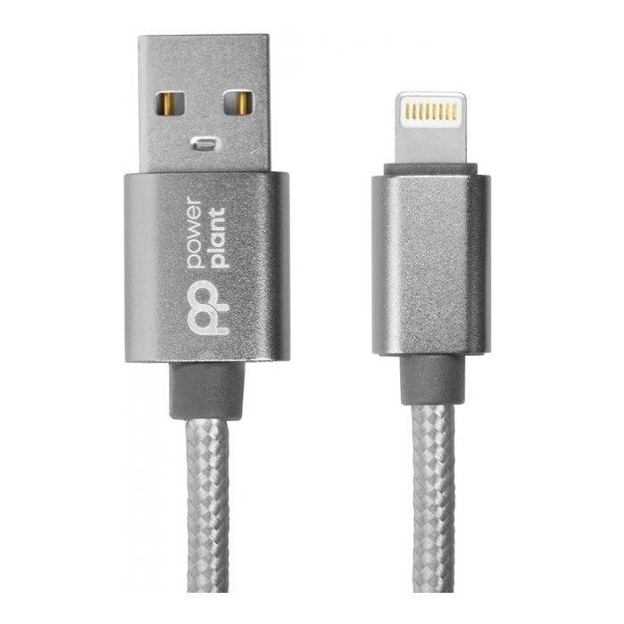 Дата кабель PowerPlant USB 2.0 AM to Lightning 1.0m Фото