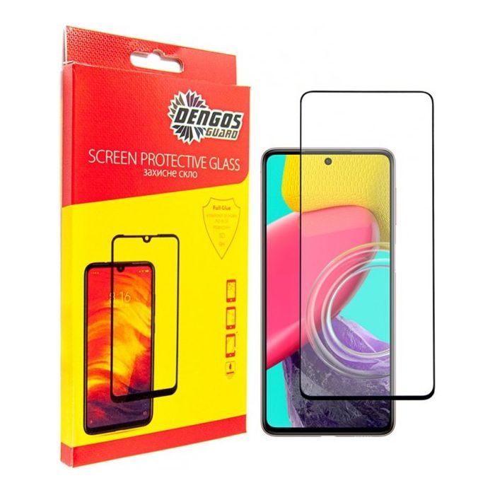Стекло защитное Dengos Full Glue Samsung Galaxy M53 5G Фото