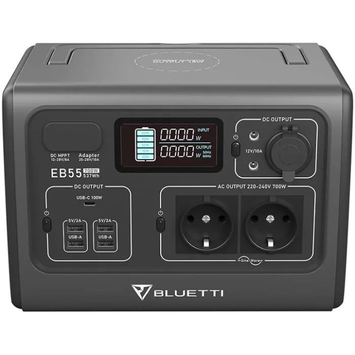 Зарядная станция BLUETTI PowerOak EB55 700W Фото