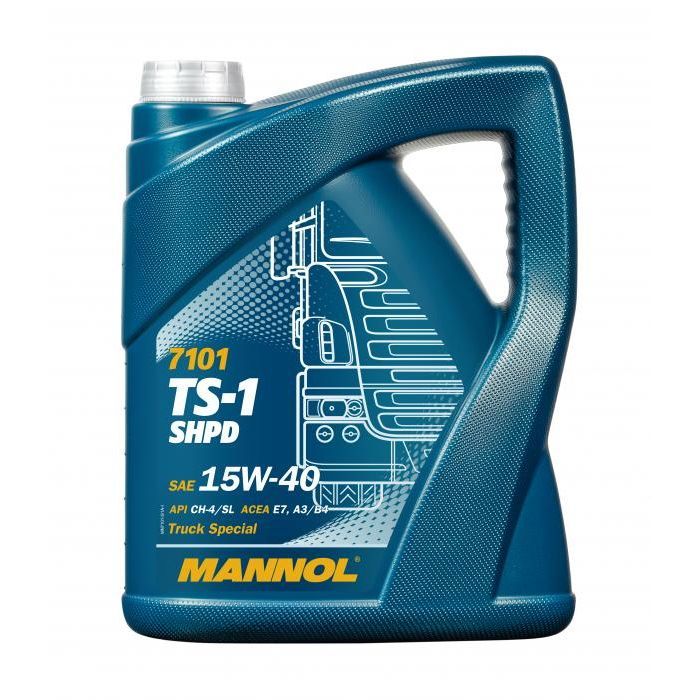 Моторное масло Mannol TS-1 SHPD 5л 15W-40 Фото